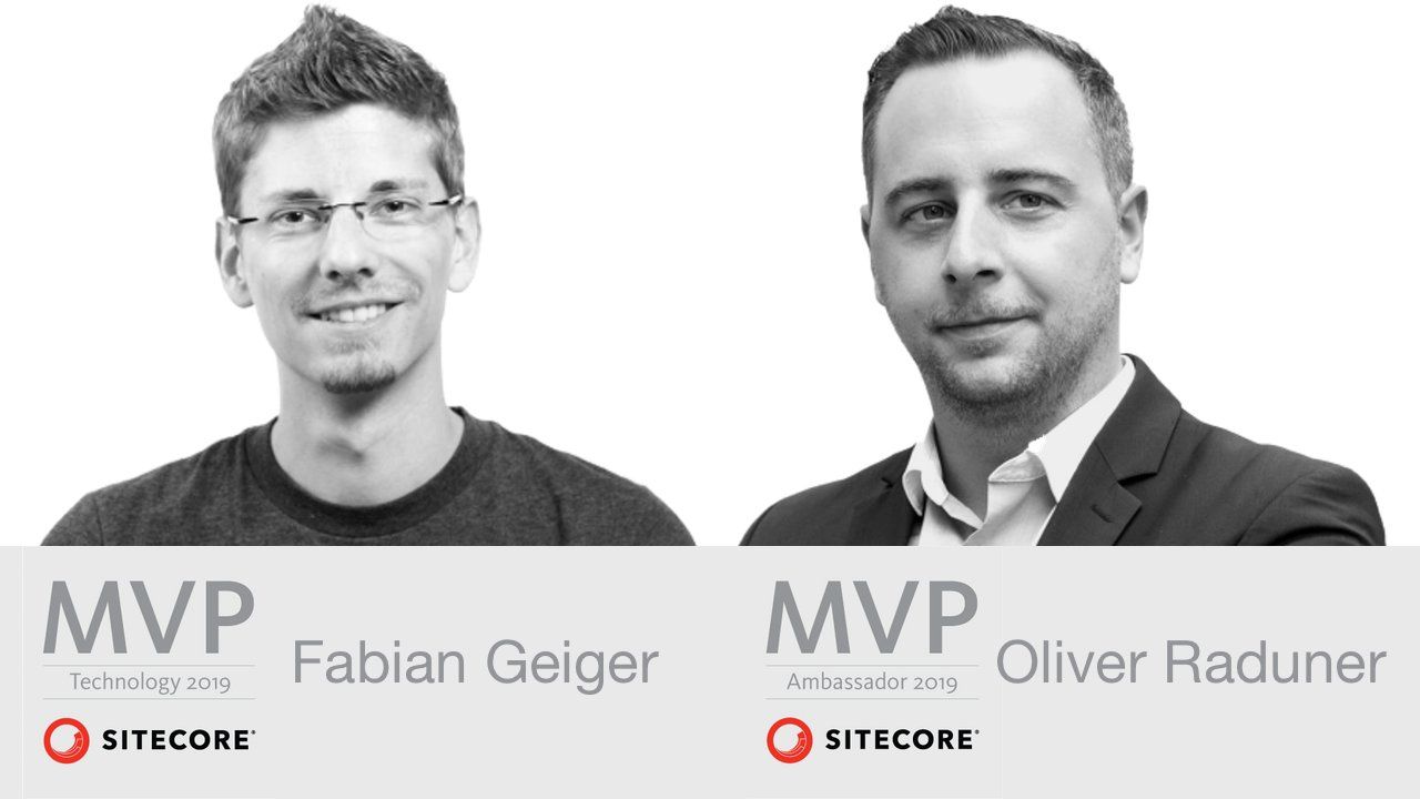 Namics Sitecore MVPs Oliver Raduner und Fabian Geiger