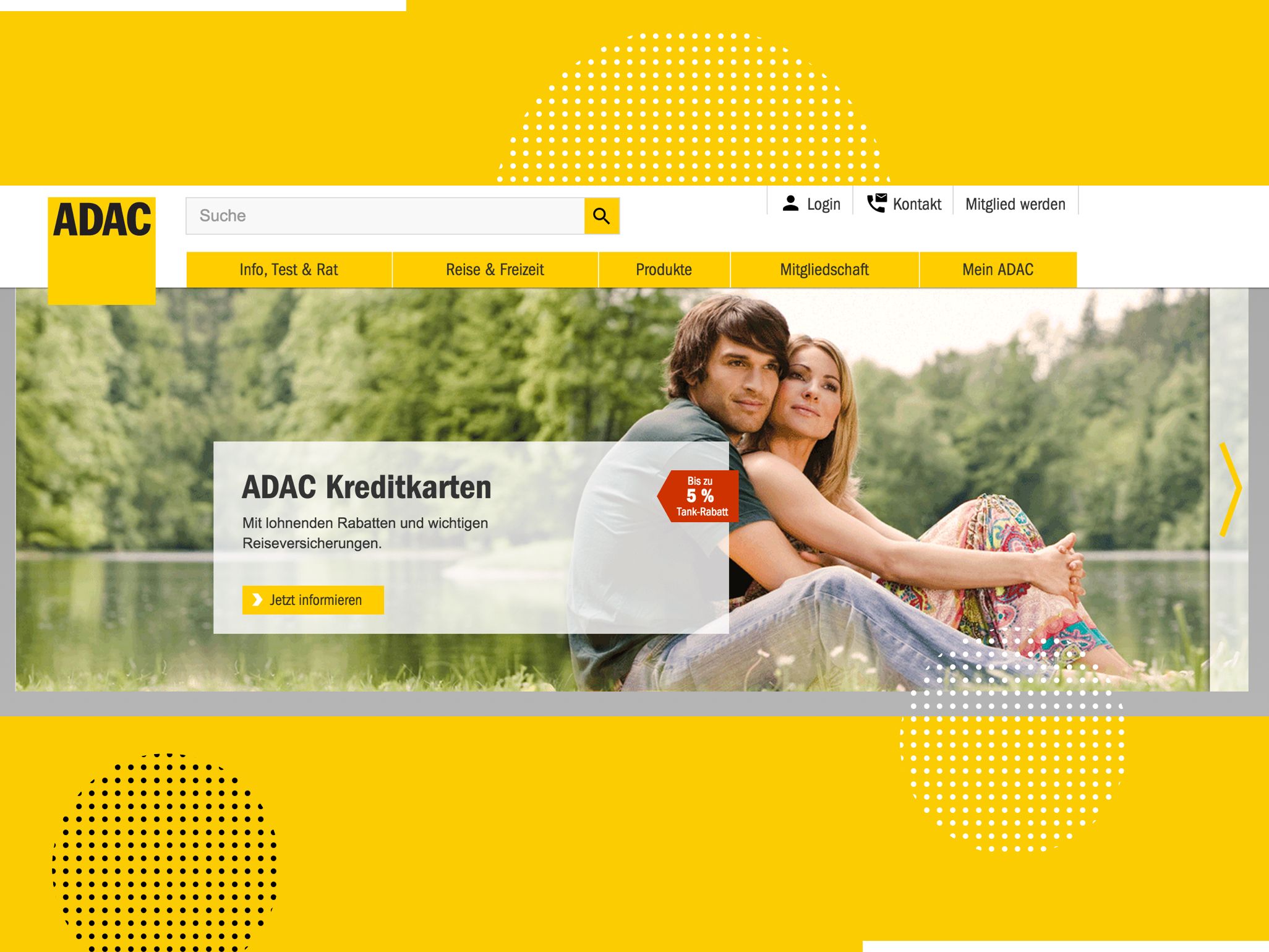 Einblicke in die neue ADAC Website