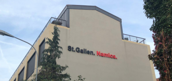 Außenansicht des Namics Office in St. Gallen 