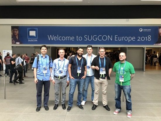 Namics Sitecore Engineers an der SUGCON Europe 2018
