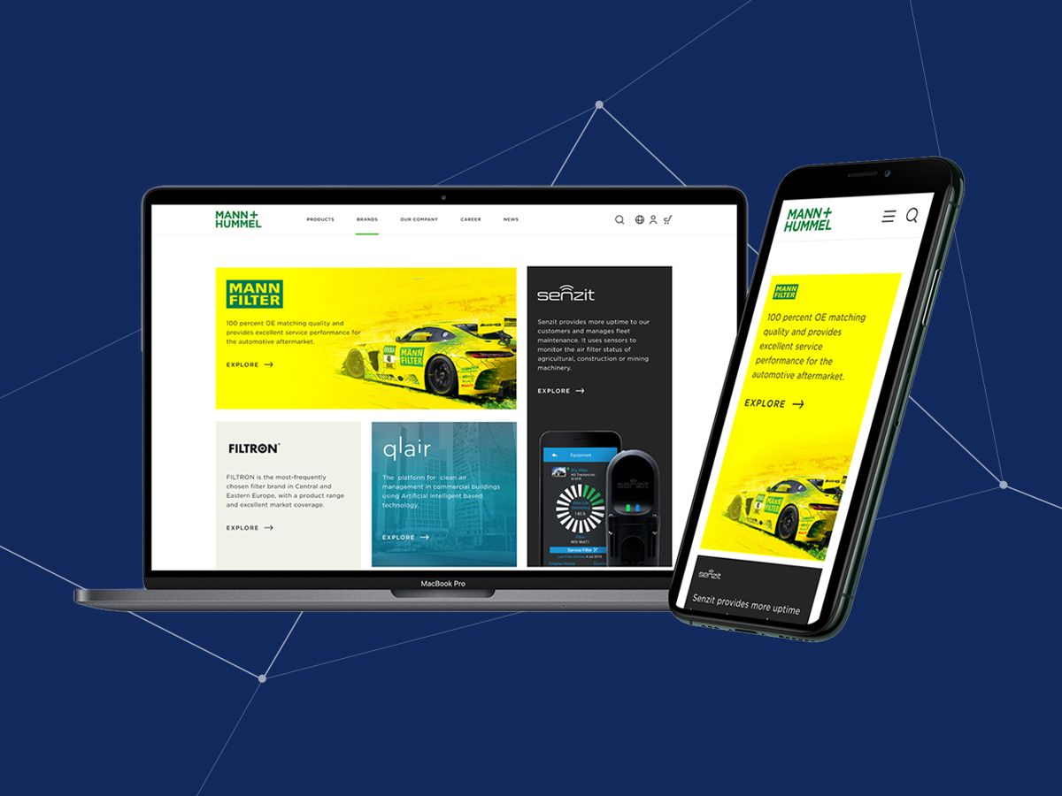 Merkle case study: insights into the new user experience of Mann+Hummel 