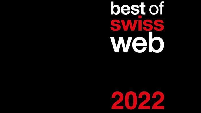 Best of Swiss Web Award 2022 Logo