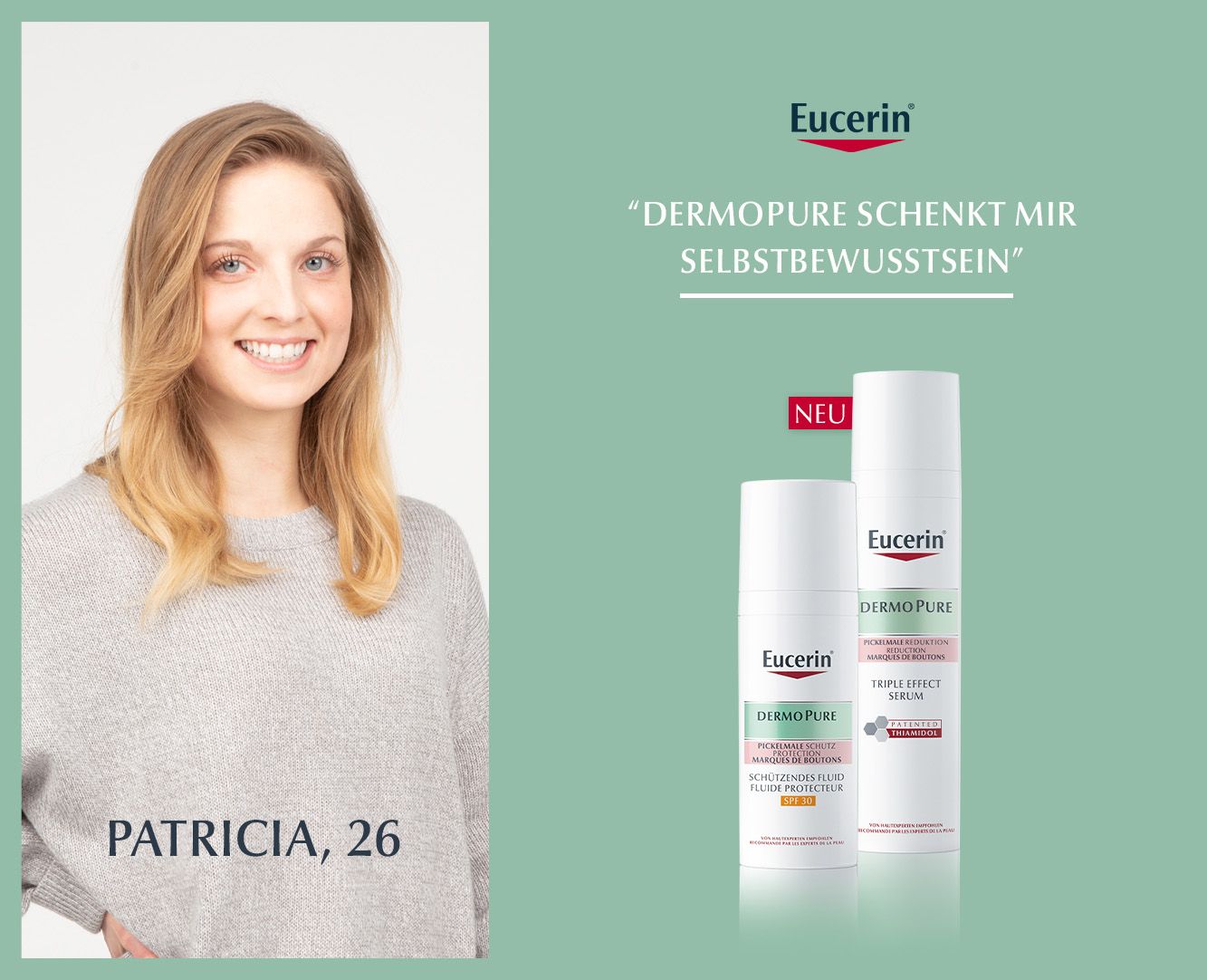 Eucerin Schweiz and Merkle Campaign - Patricia
